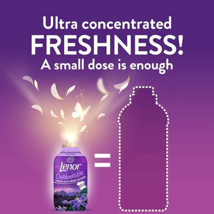 Lenor Tøymykner Outdoorable Moonlight Lily 45w 630ml