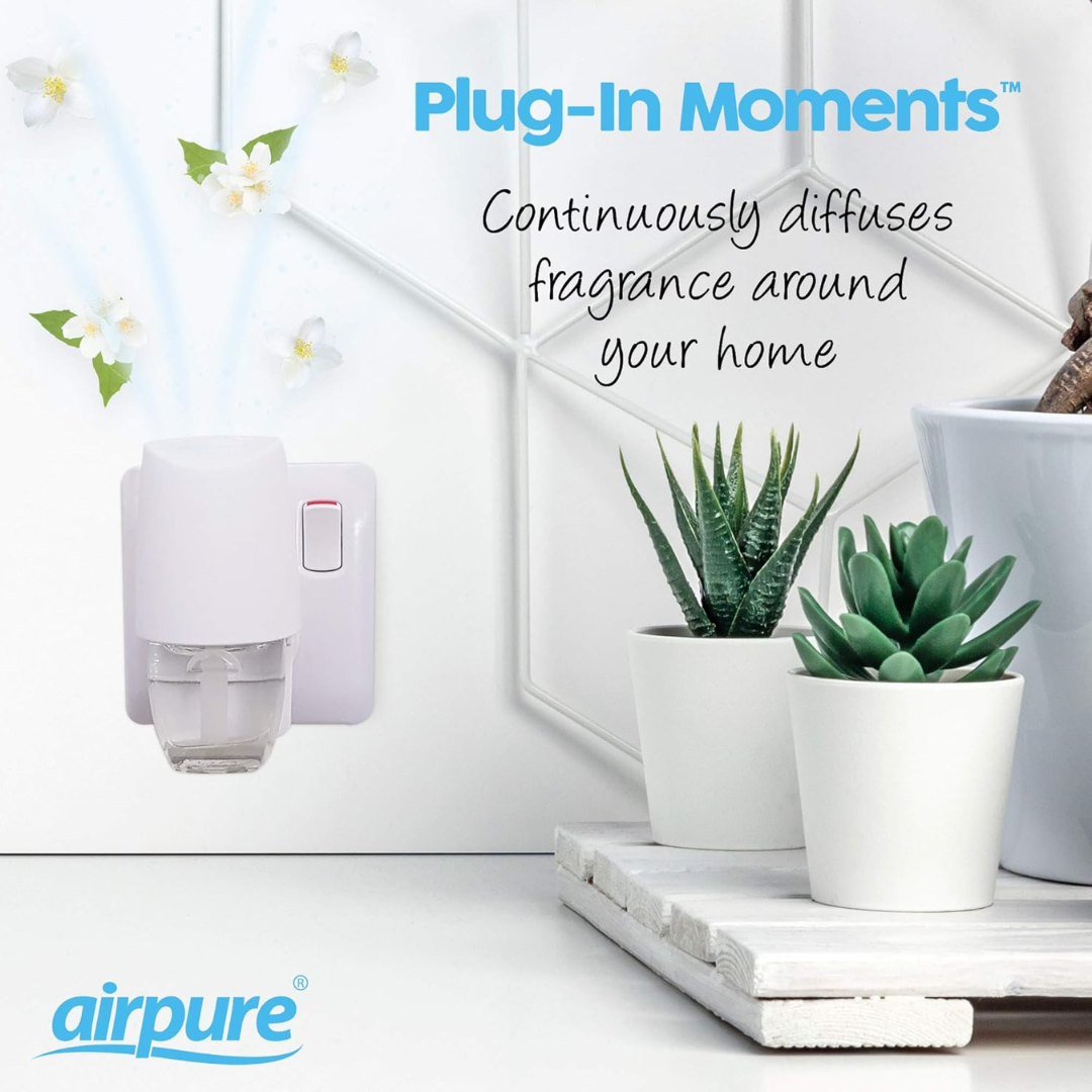 Airpure Plug In Moments Refill Linen Room 20ml