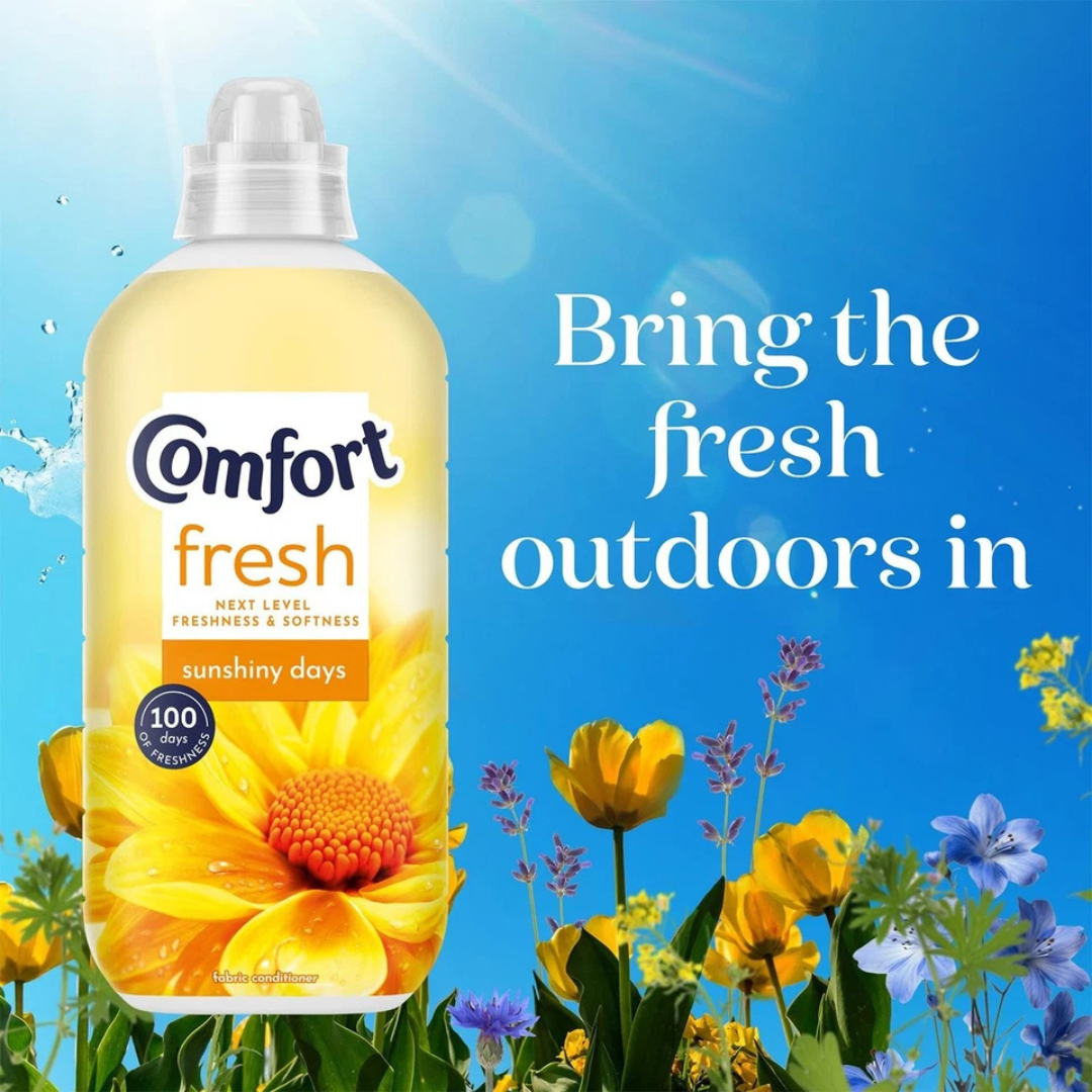 Comfort Fabric Conditioner Sunshiny Days 31w 930ml