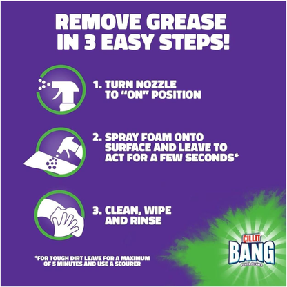Cillit Bang Expert Burnt-On Degreaser Spray 750ml