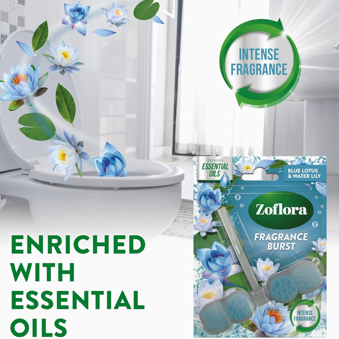 Zoflora Rim Block Blue Lotus & Water Lily 48g