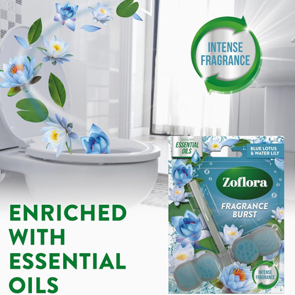 Zoflora Rim Block Blue Lotus & Water Lily 48g