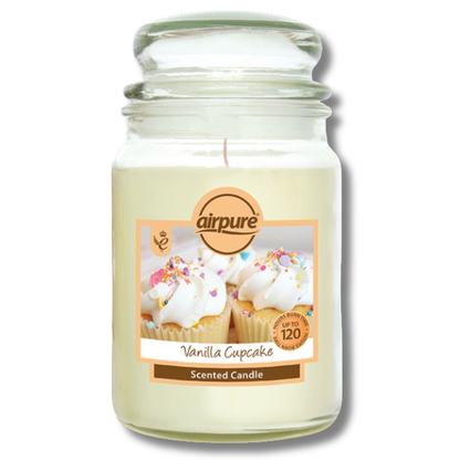 Airpure Jar Candle 510g Div.Typer
