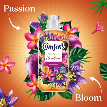 Comfort Passion Bloom Fabric Conditioner 26w 780ml