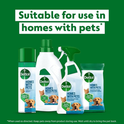 Dettol Homes With Pets Multipurpose Wipes Fresh Breeze 50pk