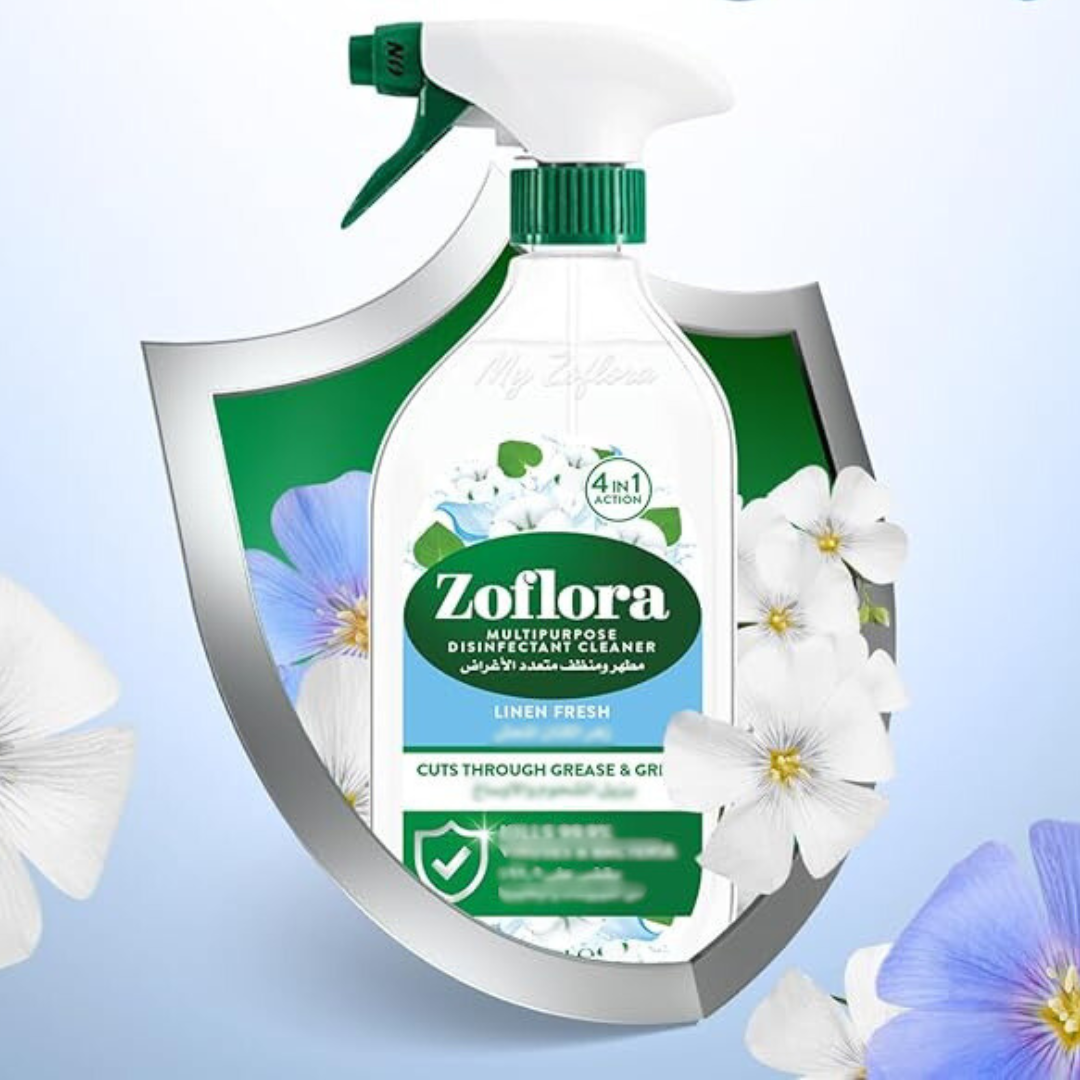Zoflora Multi Purpose Cleaner Spray Linen Fresh 800ml