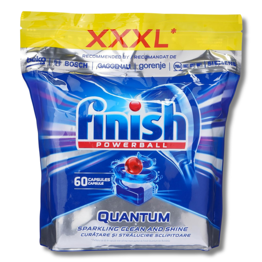 Finish Powerball Quantum Dishwasher Capsules 60pk