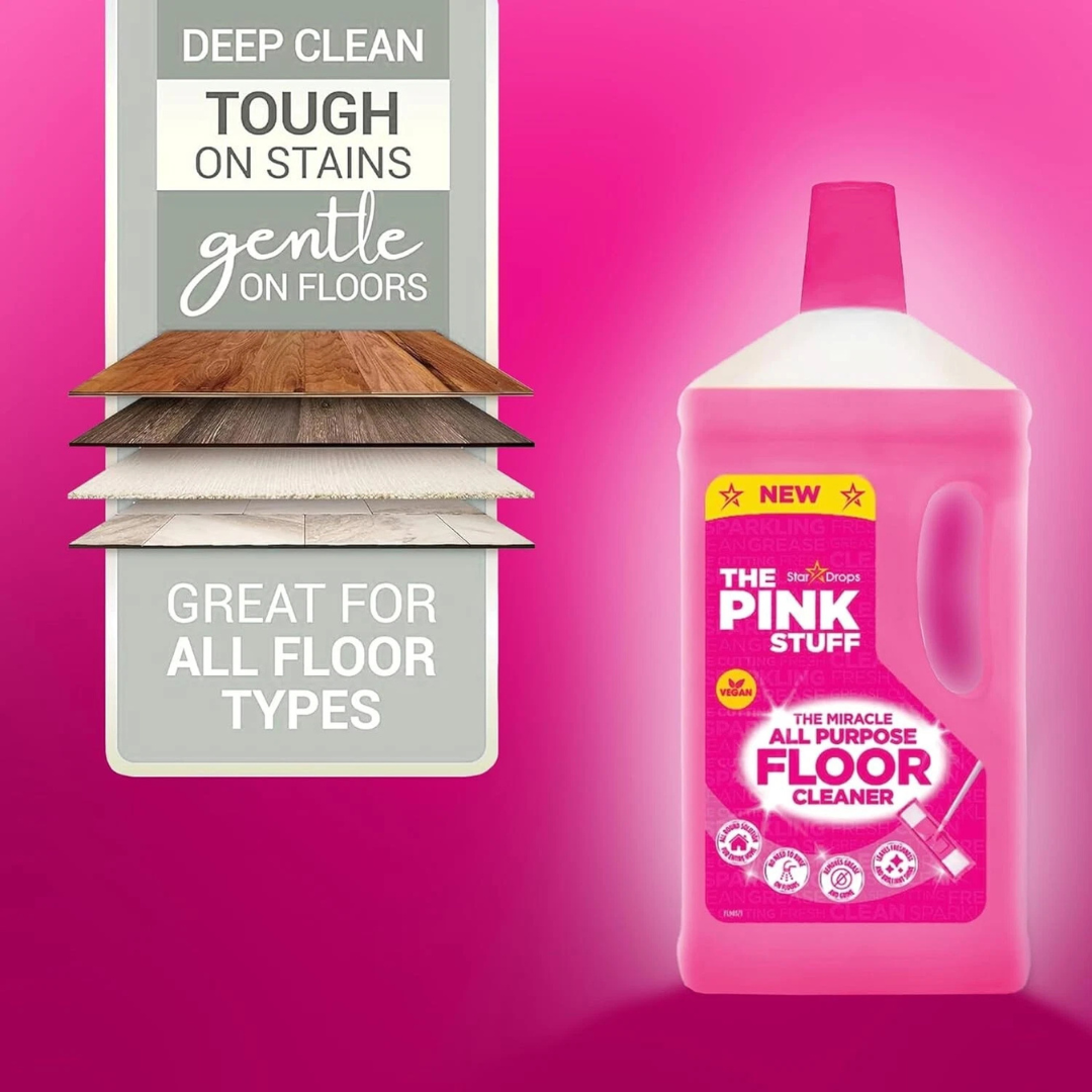 The Pink Stuff Miracle All Purpose Floor Cleaner 1L