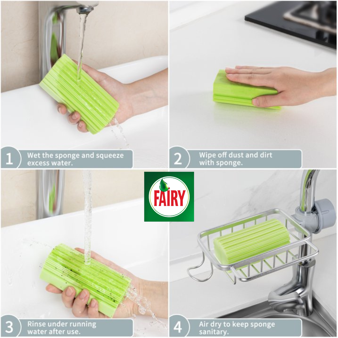 Fairy Max Power Thirsty Sponge 1pk