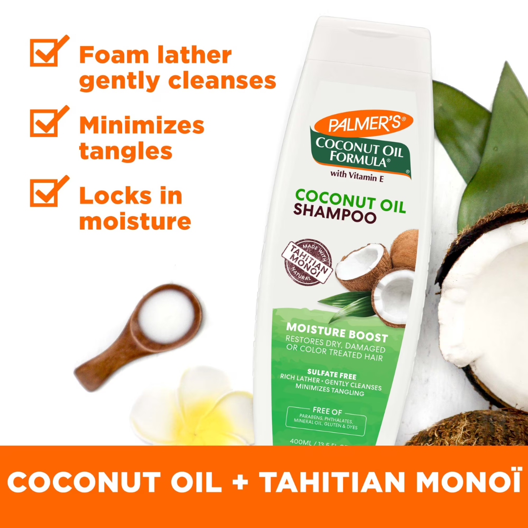 Palmer's Coconut Oil Formula Moisture Boost Shampoo 400ml