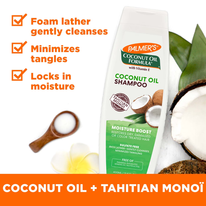 Palmer's Coconut Oil Formula Moisture Boost Shampoo 400ml