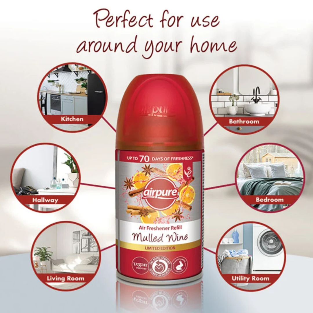 Airpure Air Freshener Refill Mulled Wine 250ml