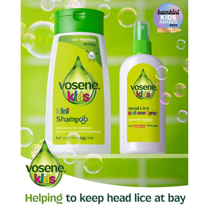 Vosene Kids 3in1 Squeaky Clean Shampoo 250ml