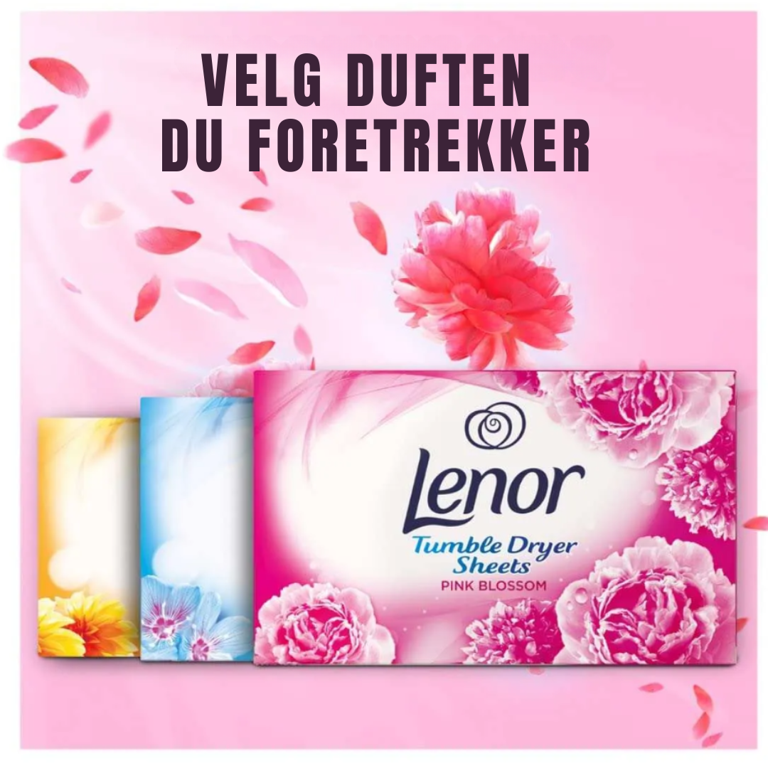 Lenor Dryer Sheets Pink Blossom 34pk