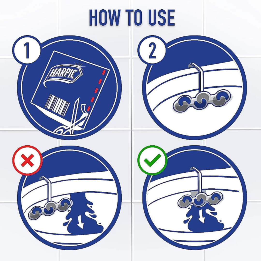 Harpic Active Fresh Caribbean Paradise Toilet Rim 35g