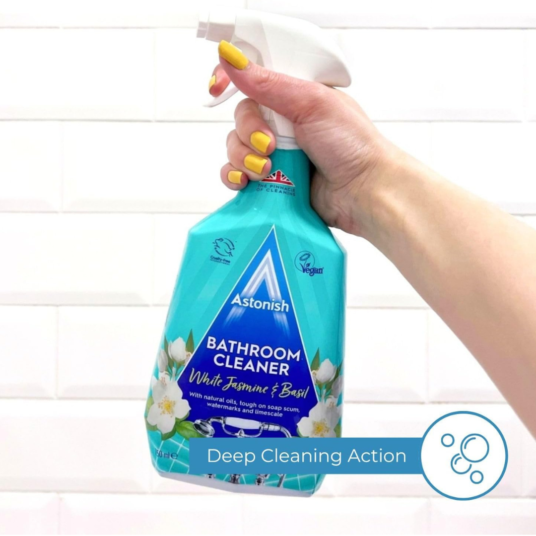 Astonish Bathroom Cleaner White Jasmine & Basil 750ml