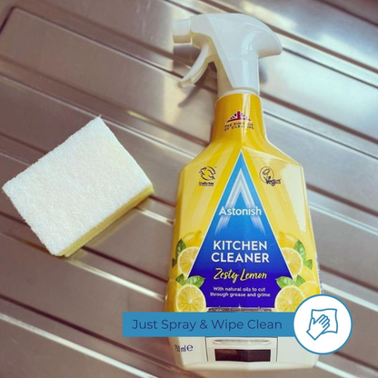 Astonish Kitchen Cleaner Spray Zesty Lemon 750ml