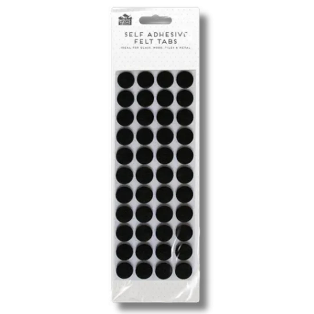 My House & Home Self Adhesive Felt Tabs Div.Typer