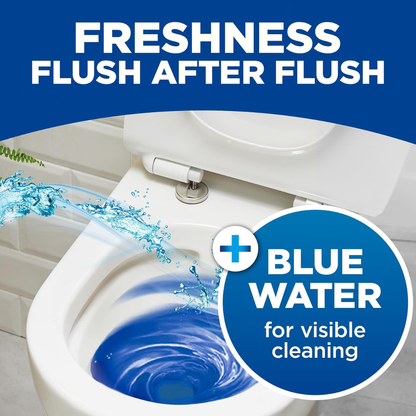 Bloo 3in1 Toilet Cistern Blocks Original Blue 2x50g