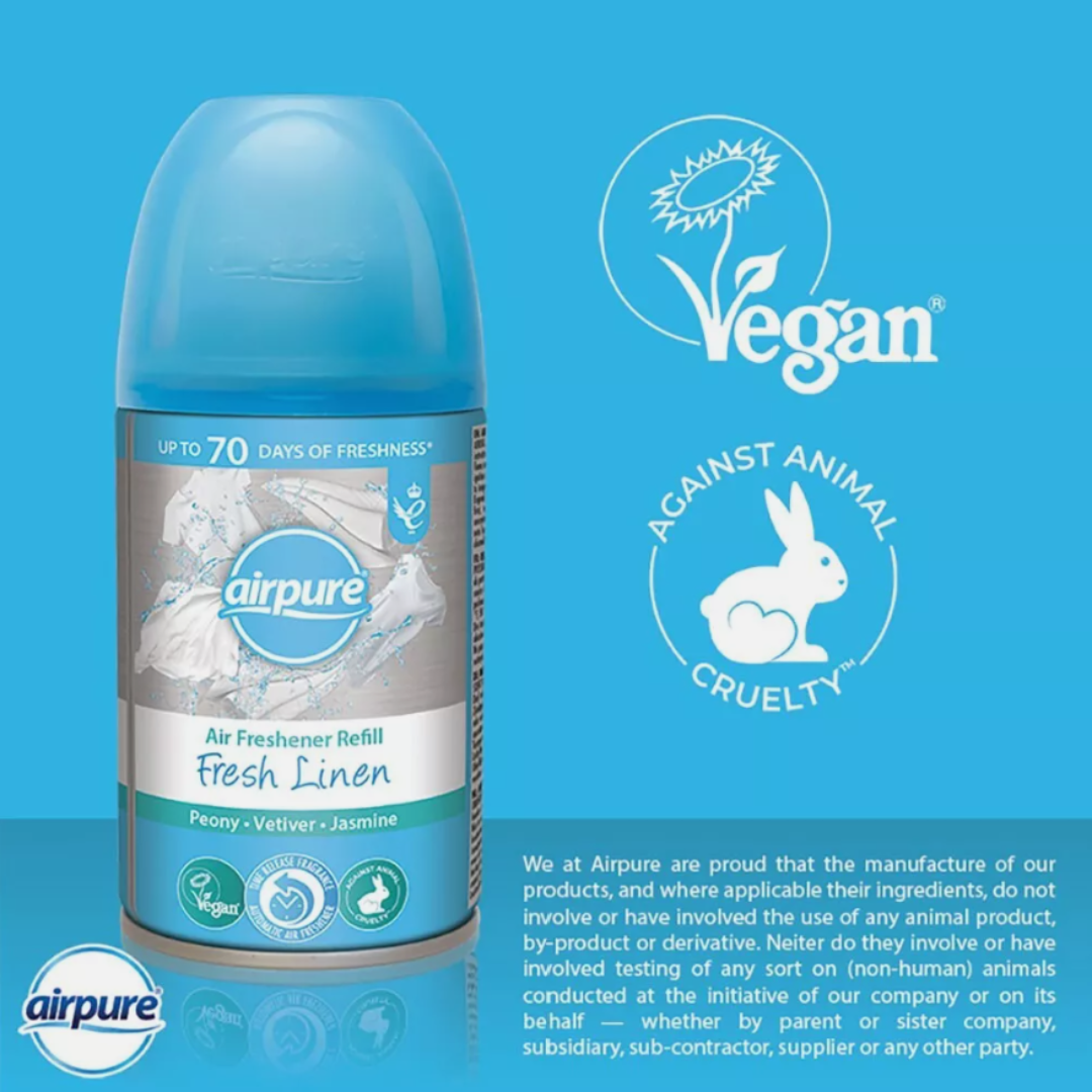 Airpure Air Freshener Refill Fresh Linen 250ml