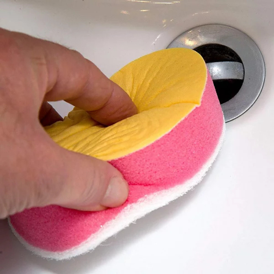 Dishmatic 2in1 Bathmatic Duo Clean Sponge 2pk