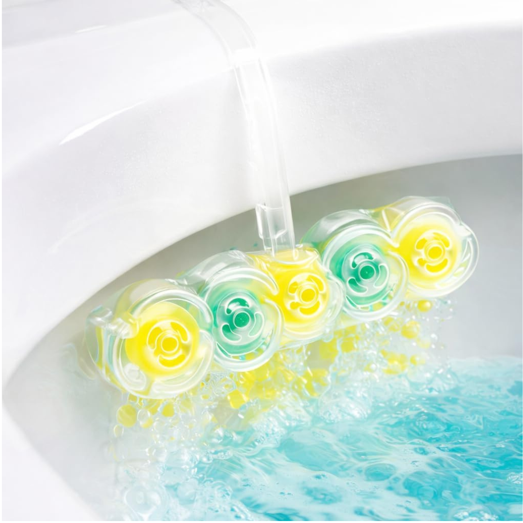 Max Flush Toilet Block Citrus Sparkle 2x45g