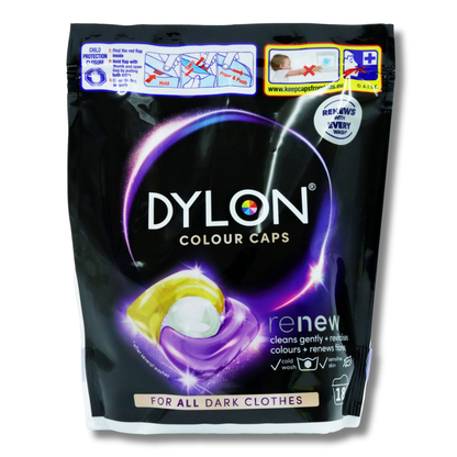 Dylon Dark Wash Caps Renew 18w