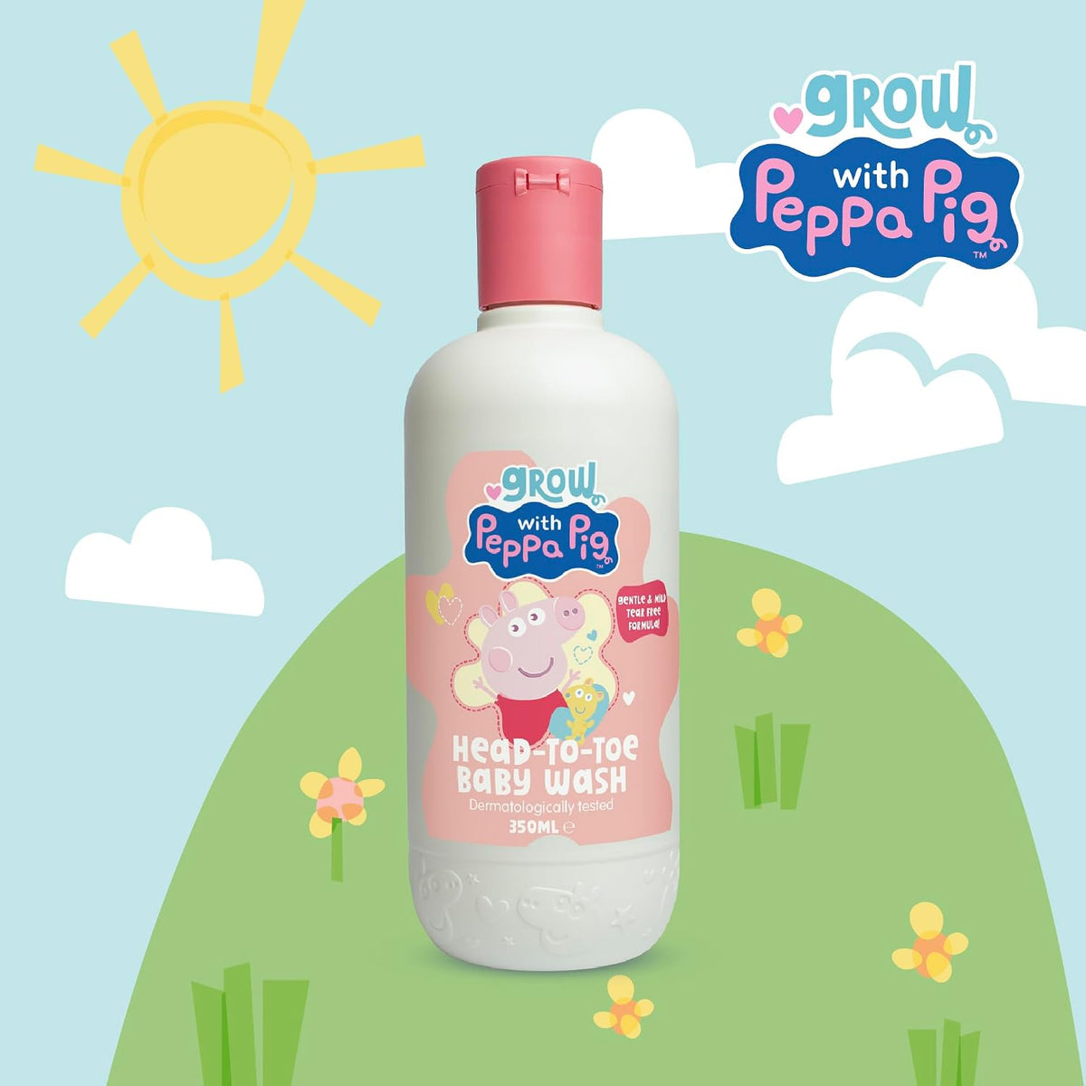 Peppa Pig Head-To-Toe Baby Wash 350ml