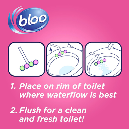 Bloo Colour Active+ Toilet Rim Block Hawaiian Pineapple 50g