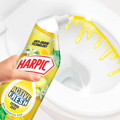 Harpic Active Fresh Citrus Zest Toilet Gel 750ml