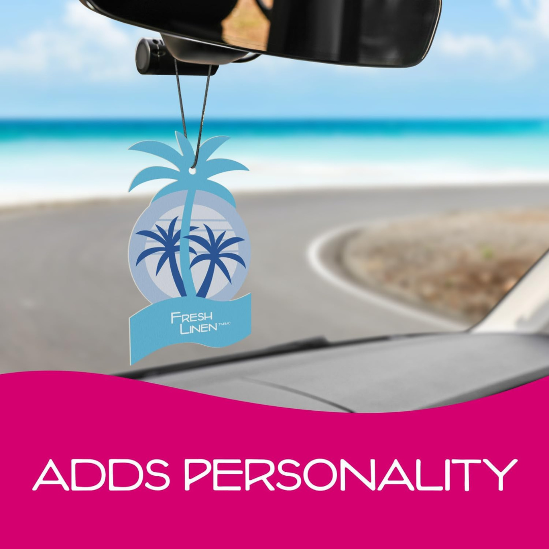 California Scent Palms Car Freshener Fresh Linen