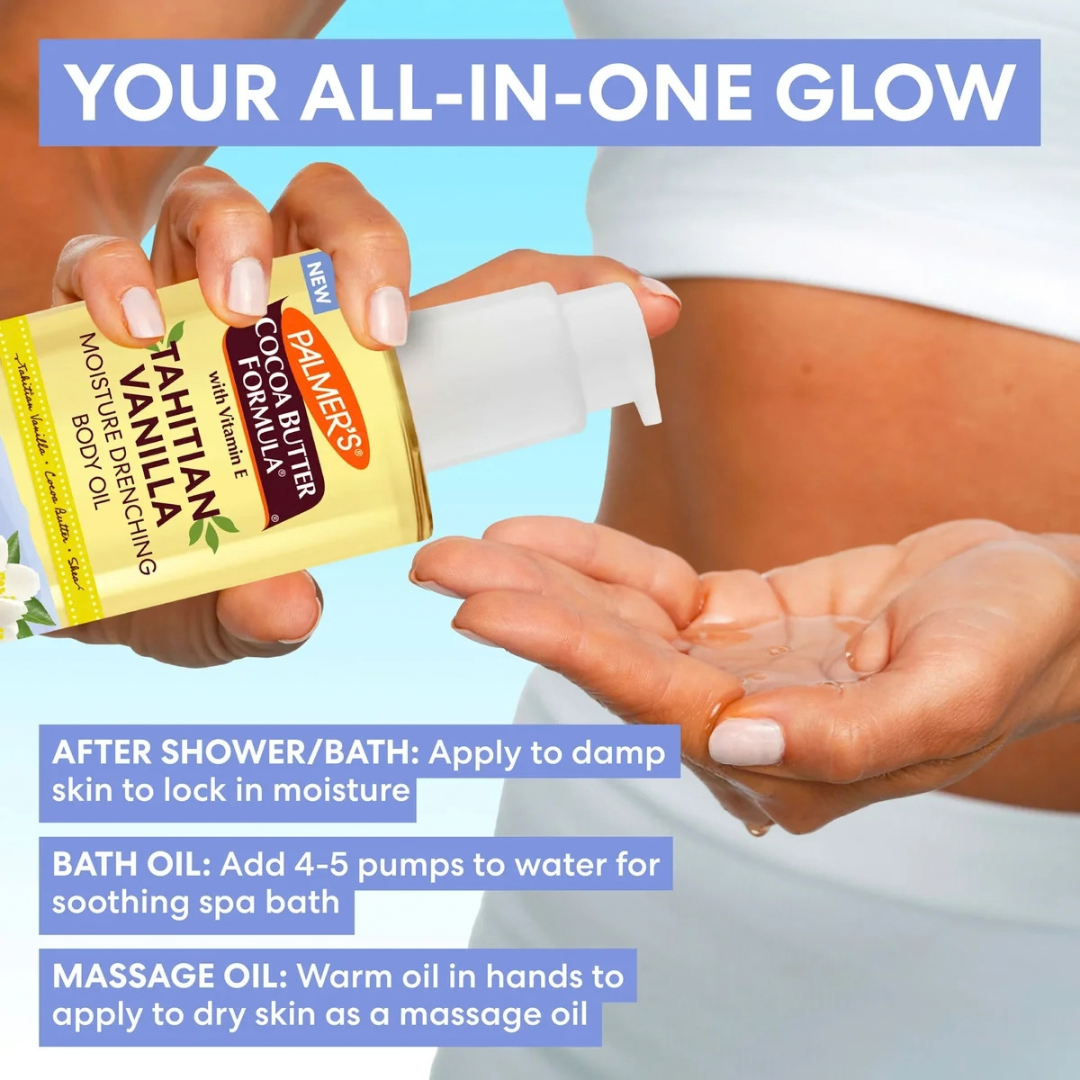 Palmer’s Cocoa Butter Formula Tahitian Vanilla Body Oil 192ml