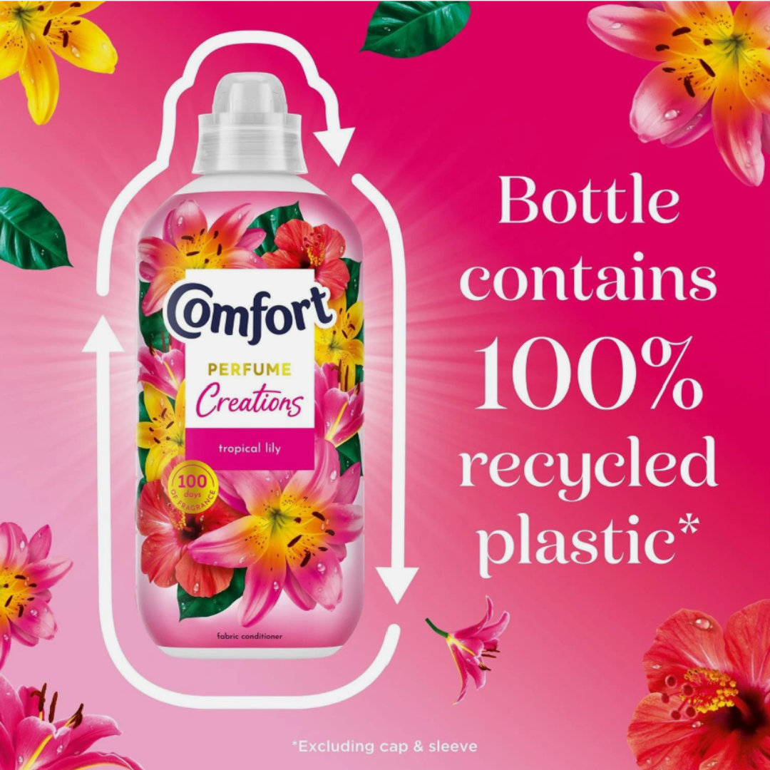 Comfort Tropical Lily Fabric Conditioner 26w 780ml