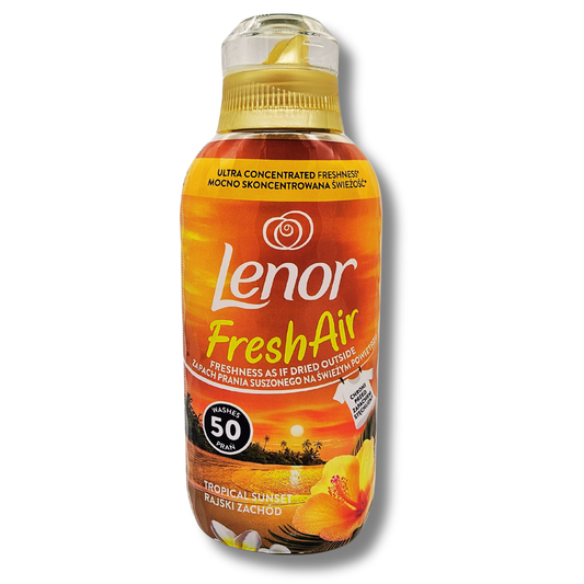 Lenor 50w 700ml Tøymykner Fresh Air Effect Tropical Sunset