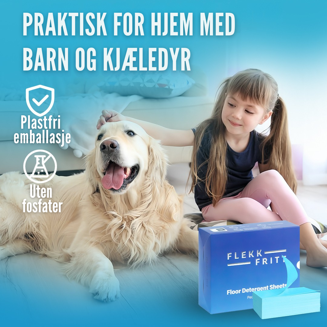 Flekkfritt Gulvvaskeark Peony Fresh 50 ark 100vask