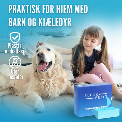 Flekkfritt Gulvvaskeark Peony Fresh 50 ark 100vask