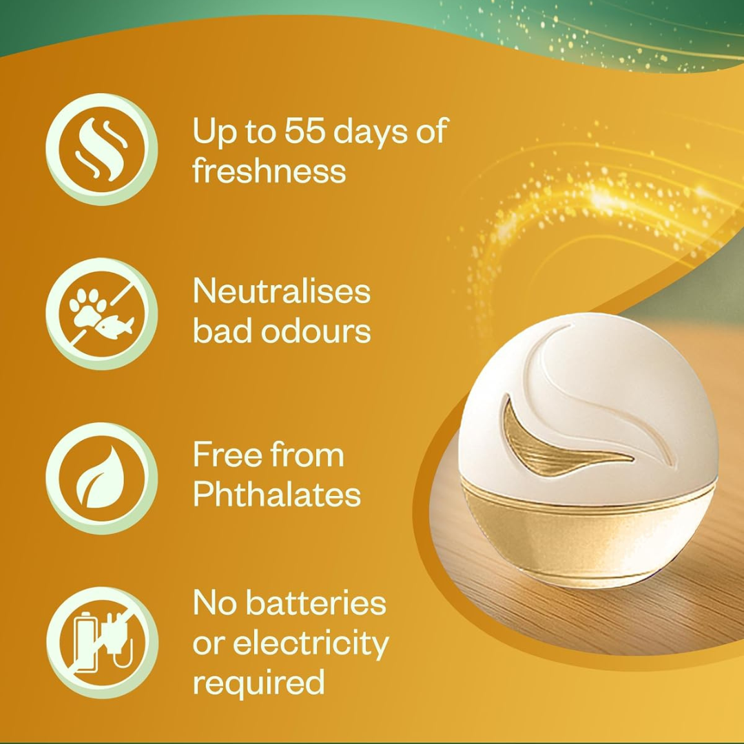 Airwick Bathroom Air Freshener Vanilla & Honeysuckle 75ml