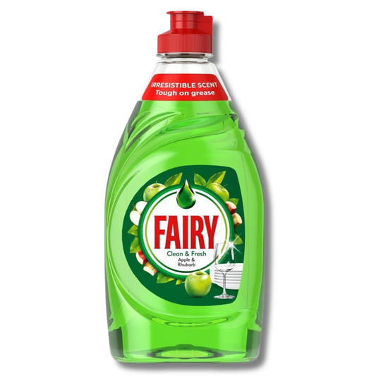 Fairy Clean & Fresh Dishwashing Liquid Apple & Rhubarb 320ml