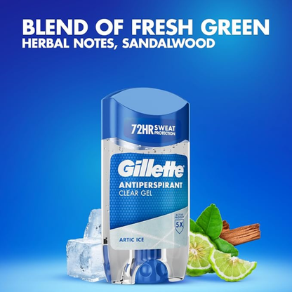 Gillette Antiperspirant Clear Gel Arctic Ice 70ml