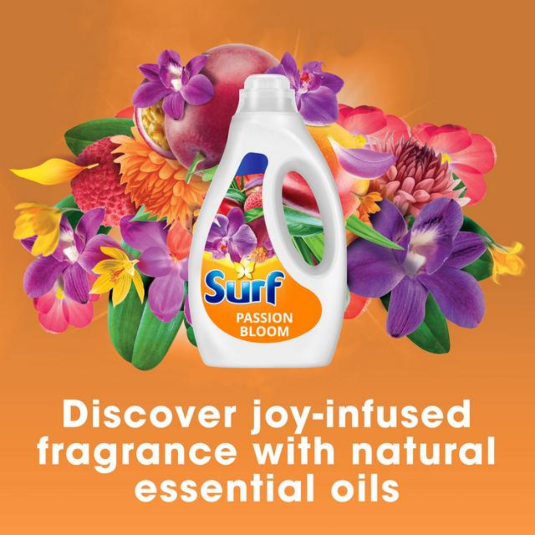 Surf Concentrated Liquid Detergent Passion Bloom 1,188L 44w