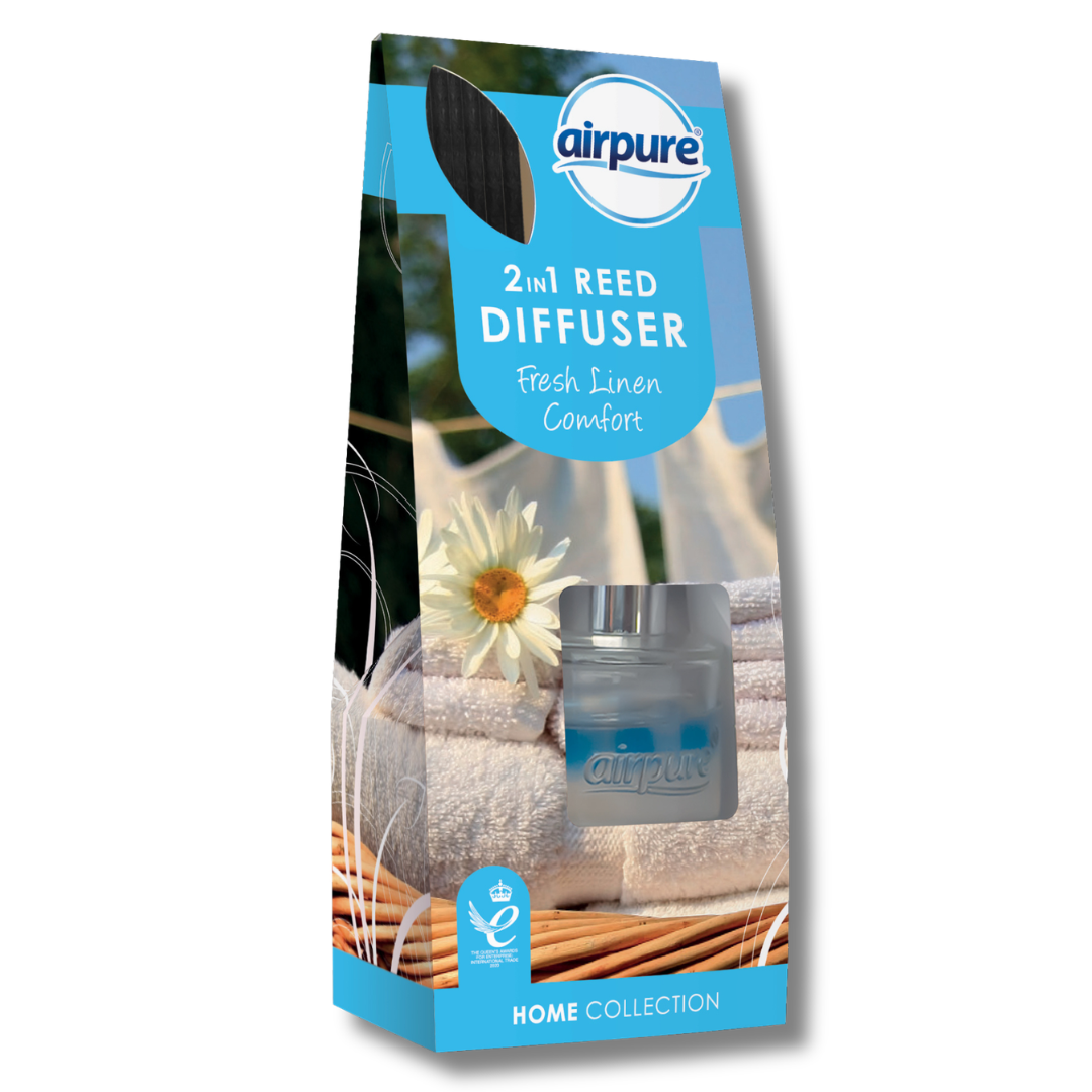 Airpure 2in1 Reed & Bead Diffuser 30ml Div.Typer