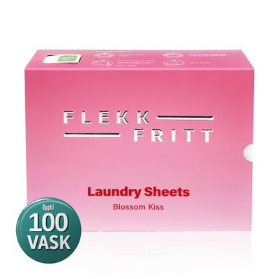 Flekkfritt Tøyvaskeark - Blossom Kiss 50 ark - opptil 100 vask