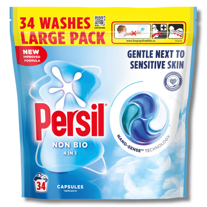 Persil Non Bio 4-in-1 Pods 34w
