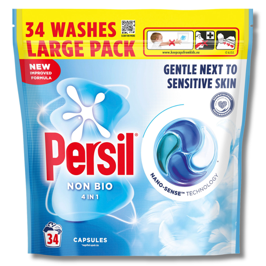 Persil Non Bio 4-in-1 Pods 34w