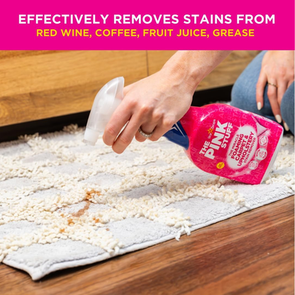 The Pink Stuff Foaming Carpet & Upholstery Stain Remover 500ml