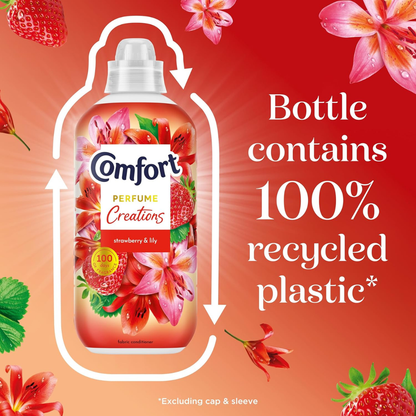 Comfort Strawberry & Lily Fabric Conditioner 61w 1.1L