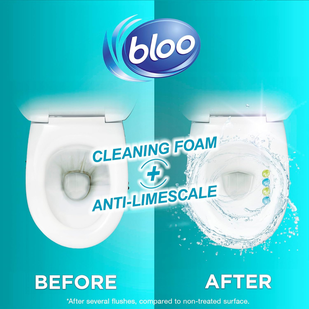 Bloo Colour Active+ Toilet Rim Block Cuban Coconut 50g