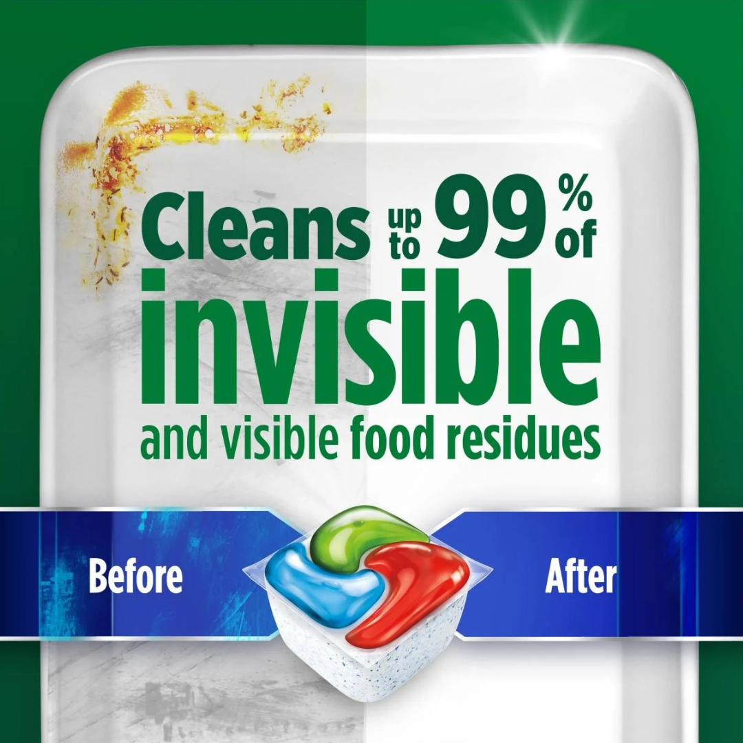 Fairy Platinum Plus All in One Dishwasher Capsules Herbal Breeze 17pk