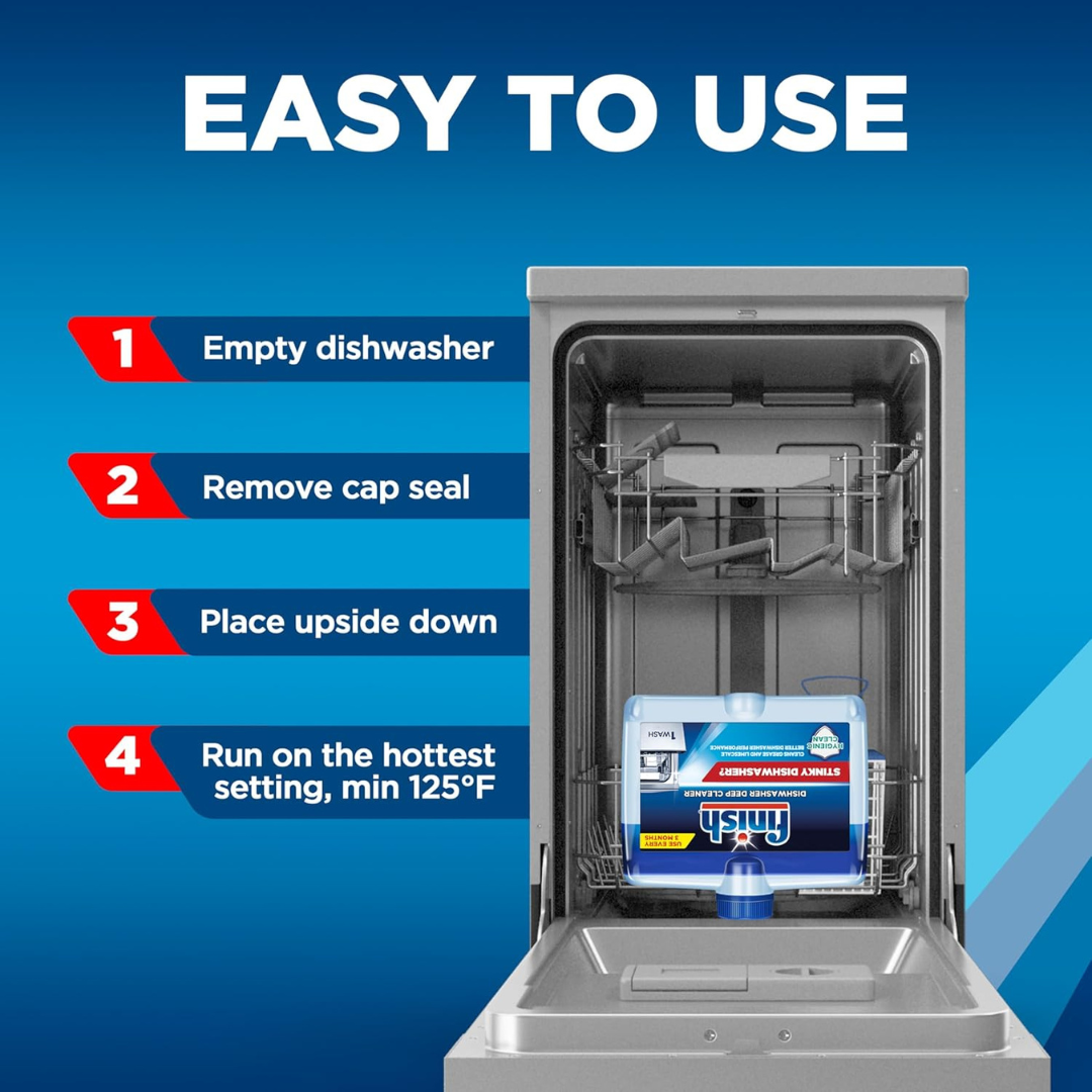 Finish Dishwasher Deep Cleaner 250ml