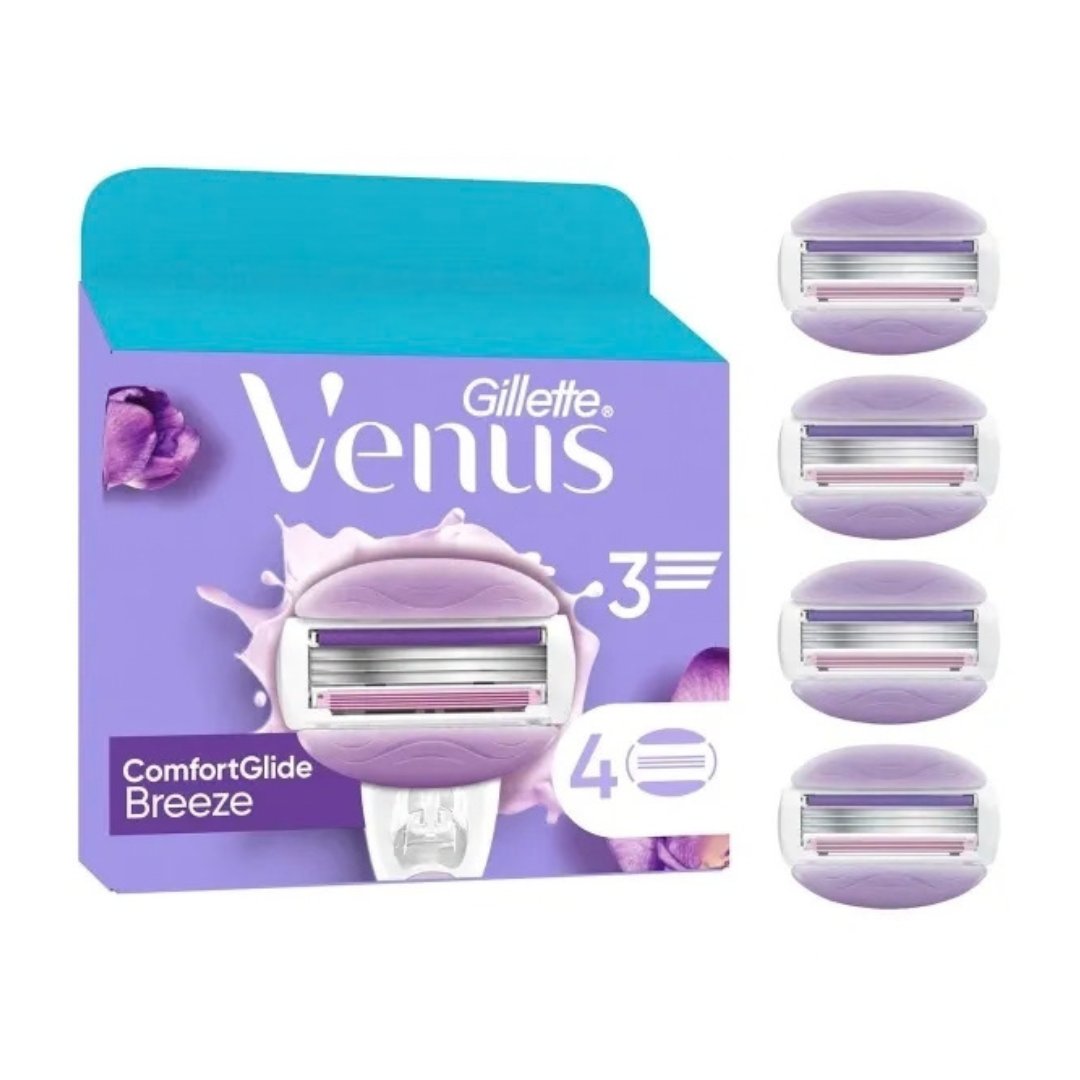 Gillette Venus Breeze Razor Blades 4pk